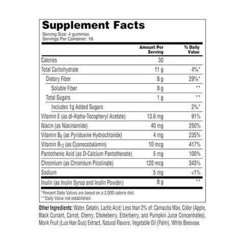 Mirafiber, Fiber Gummies, 72 Count