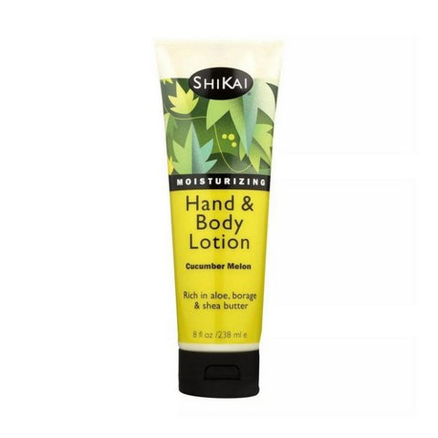 Shikai, Moisturizing Hand And Body Lotion Cucumber Melon, 8 Oz