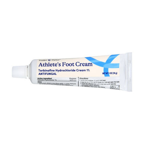 Foster And Thrive, Athlete's Foot Cream Terbinafine Hydrochloride 1%, 1 Oz