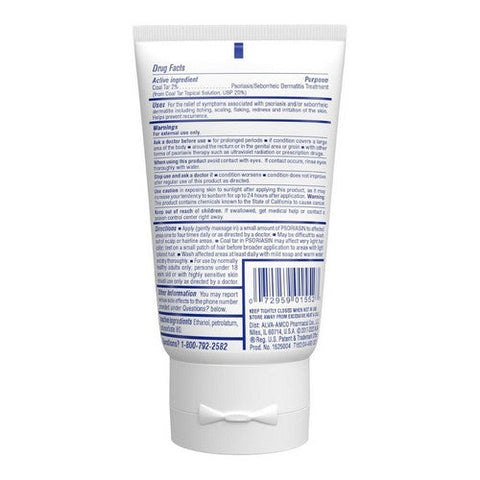 Psoriasin, Extra Strength 2% Coal Tar Deep Moisturizing Ointment Tube, 4.2 Oz Psoriasin