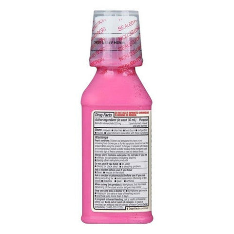 Foster And Thrive, Regular Strength Stomach Relief Bismuth Subsalicylate, 8 Oz Foster And Thrive