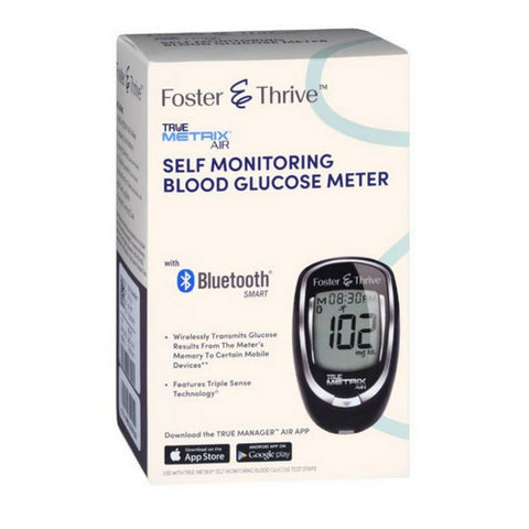 True Metrix Air Self Monitoring Blood Glucose Meter 1 Count by Foster And Thrive