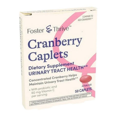Foster And Thrive, Cranberry, 50 Caps