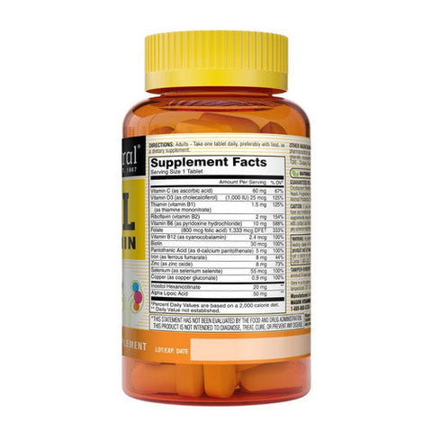 Mason, Renal Multivitamin Caplets, 100 Capsules Mason