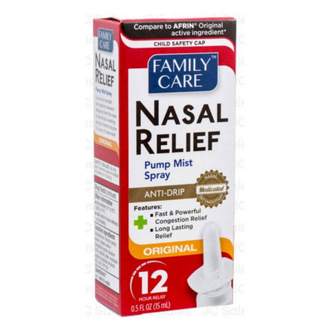 Nasal Relief 0.5 Oz by Family Care