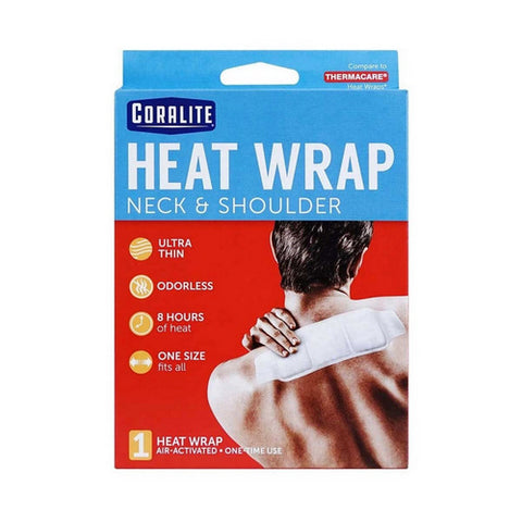 Heat Wrap Neck And Shoulder 1 Count by Coralite