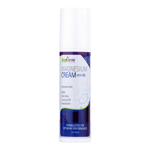 Sigform, Magnesium Oxide Cream With B6, 3 Oz Sigform