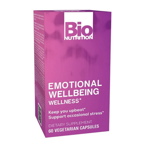 Bio Nutrition Inc, Emotional Wellbeing Wellness, 60 VegCaps