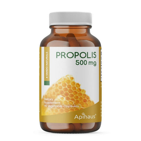 Apihaus, Propolis, 500 Mg, 90 VegCaps