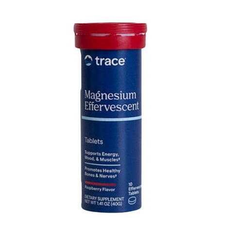 Trace Minerals, Magnesium Effervescent, 8 Count