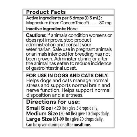 Trace Minerals, Pet Calming Drops, 1 Oz Trace Minerals