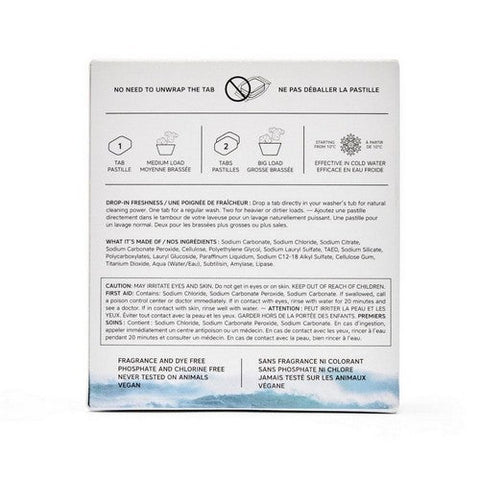 The Unscented Company, Laundry Detergent Unscented, 35 Tablets The Unscented Company