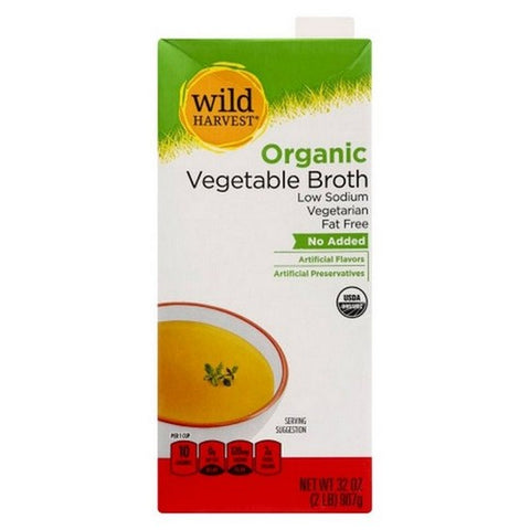 Wild Harvest, Organic Vegetable Broth, 32 Oz (Case Of 12)