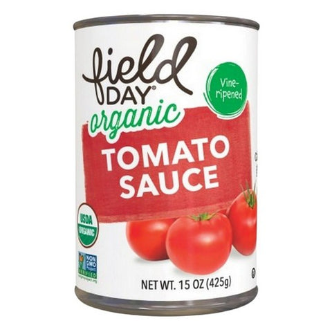 Field Day, Organic Tomato Sauce Vine Ripened, 15 Oz (Case Of 12)