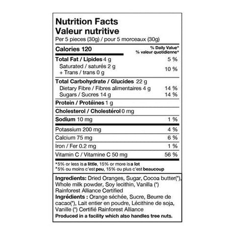 Chiwis, White Chocolate Orange Chips, 2 Oz (Case Of 6) Chiwis