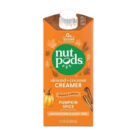 Nutpods, Pumpkin Spice Unsweetened, 11.2 Oz (Case Of 12)