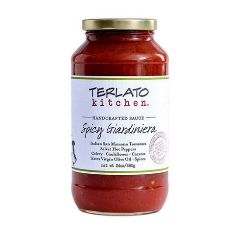 Terlato Kitchen, Spicy Giardiniera Sauce, 24 Oz (Case Of 6)