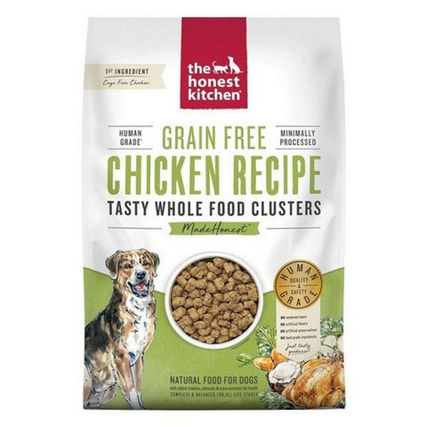 The Honest Kitchen, Whole Food Clusters Grain Free Chicken Dry Dog Food, 5 Lbs (Case Of 6)