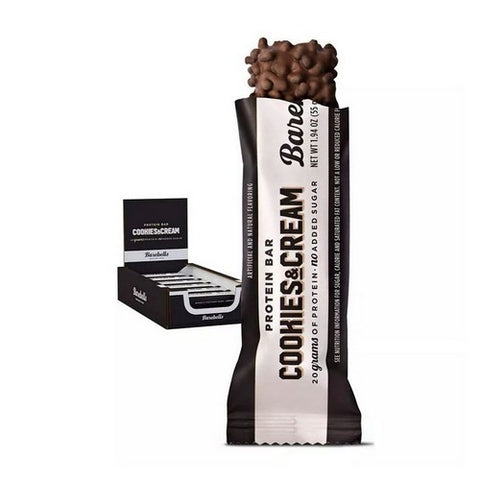 Barebells, Protein Bar Cookie And Cream, 1.94 Oz (Case Of 12)