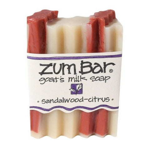 Zum, Indigo Wild Bar Sandalwood Citrus Goats Milk Soap, 3 Oz (Case Of 6)