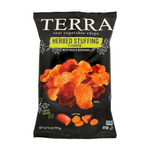 Terra Chips, Herbed Stuffing Sweet Potato Chips, 5 Oz (Case Of 12) Terra Chips