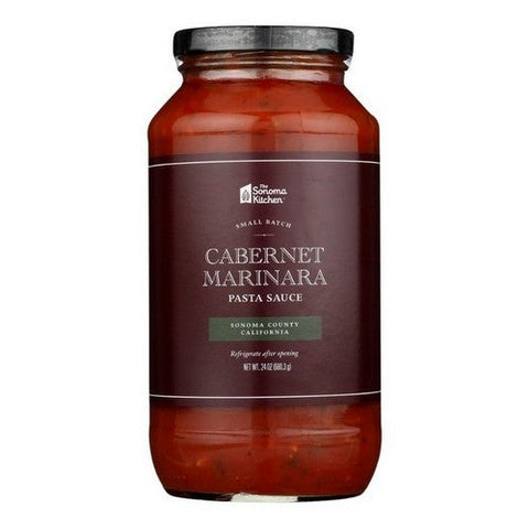 The Sonoma Kitchen, Cabernet Marinara Pasta Sauce, 24 Oz (Case Of 6) The Sonoma Kitchen