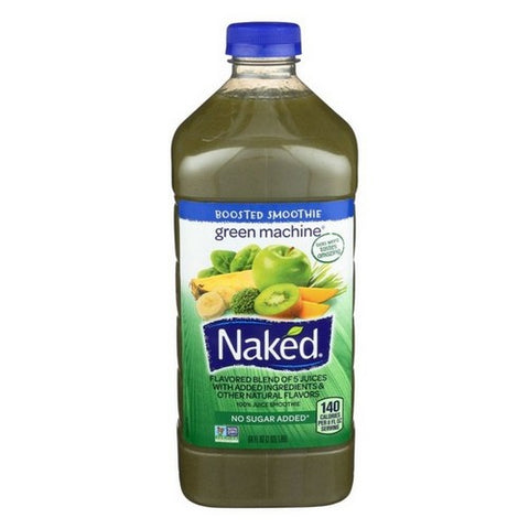 Naked, Green Machine Boosted Smoothie, 64 Oz (Case Of 6)