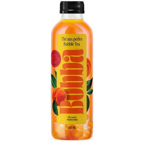 Bobba, Bubble Tea Peach, 12 Oz (Case Of 6)