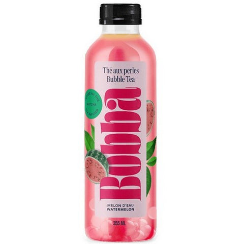 Bobba, Bubble Tea Watermelon, 12 Oz (Case Of 6)