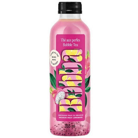 Bobba, Bubble Tea Dragon Fruit Lemonade, 12 Oz (Case Of 6)