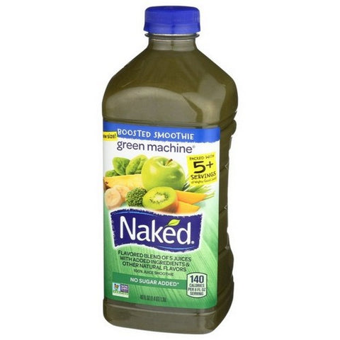 Naked, Green Machine Boosted Smoothie, 46 Oz (Case Of 6)