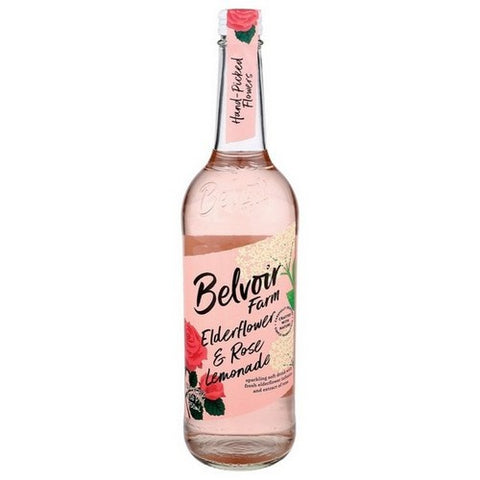 Belvoir Fruit Farms, Elderflower And Rose Lemonade, 25.4 Oz ( Case Of 6)