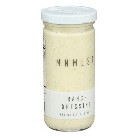 MNMLST, Ranch Dressing, 8.5 Oz (Case Of 6)
