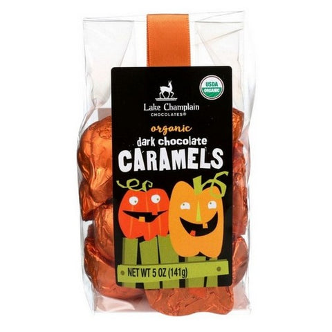 Lake Champlain, Halloween Dark Chocolate Caramels, 5 Oz (Case Of 12)