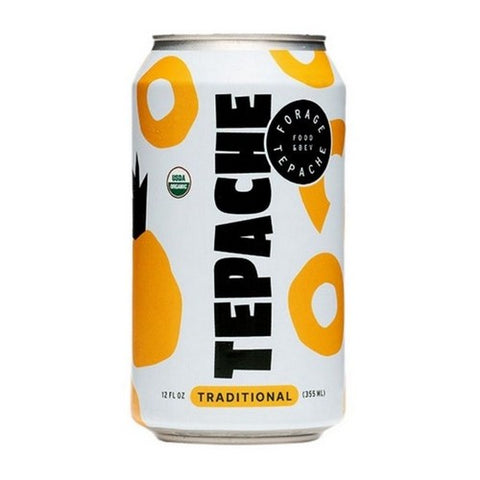 Forage Kombucha, Organic Pineapple Tepache, 12 Oz (Case Of 12)