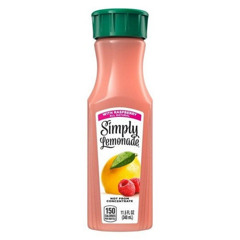 Simply Beverages, Lemonade With Raspberry, 11.5 Oz (Case Of 12)