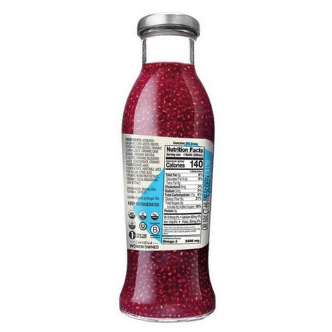Mamma Chia, Organic Chia Beverage Blueberry Pomegranate, 10 Oz (Case Of 12) Mamma Chia