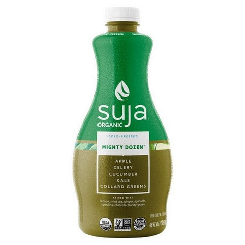 Suja, Organic Mighty Dozen Vegetable And Fruit Juice Drink, 46 Oz (Case Of 4)