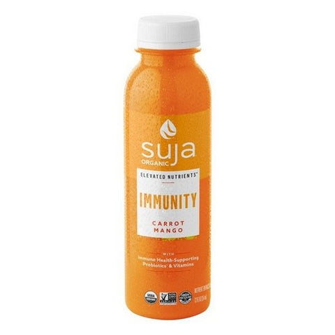 Suja, Elevated Nutrients Immunity Enhanced Carrot Mango Fruit Juice Drink, 12 Oz (Case Of 6)