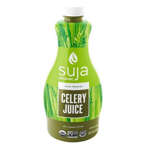 Suja, Organic Celery Juice Vegetable And Fruit Juice, 46 Oz (Case Of 4)