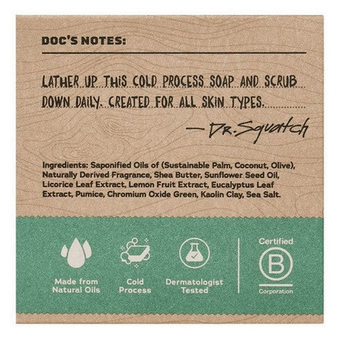 Dr. Squatch, Men's All Natural Bar Soap, 5 Oz 1 Each Dr. Squatch