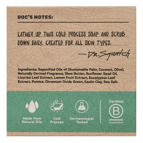 Dr. Squatch, Men's All Natural Bar Soap, 5 Oz 1 Each