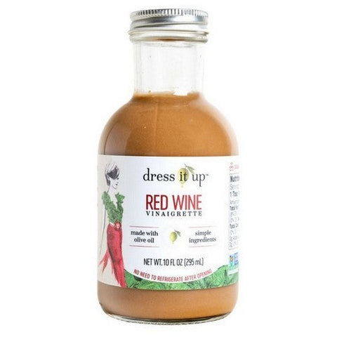 Dress It Up Dressing, Red Wine Vinaigrette, 10 Oz (Case Of 6) Dress It Up Dressing