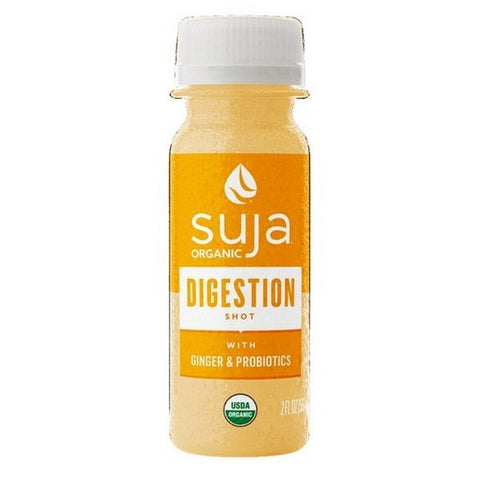 Suja, Organic Digestion Wellness Shot With Ginger And Probiotics, 2 Oz (Case Of 10)