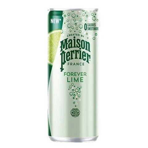 Maison Perrier, Sparkling Water Lime, 11.15 X 8 Count (case Of 3)