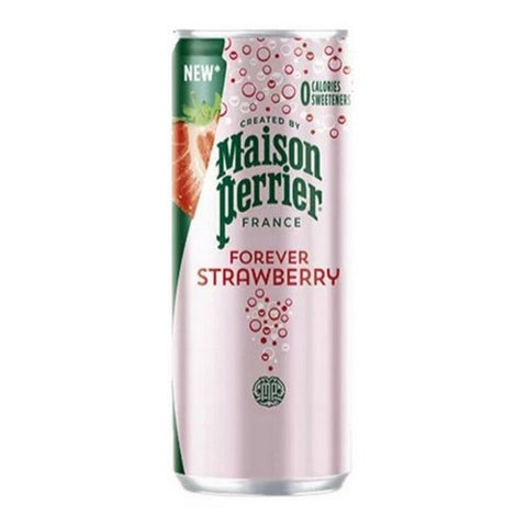 Maison Perrier, Sparkling Water Strawberry, 11.15 X 8 Count (case Of 3)