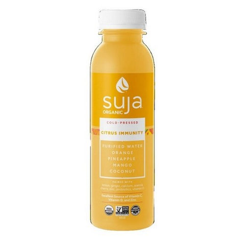 Suja, Cold Pressed Citrus Immunity Fruit Juice Drink, 12 Oz (Case Of 6)