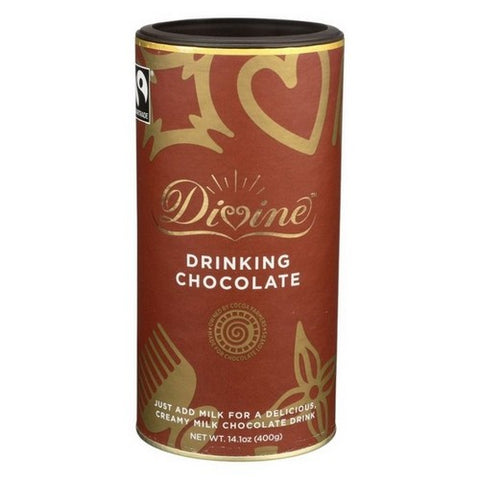 Divine Chocolate, Drinking Chocolate, 14 Oz (Case Of 6)