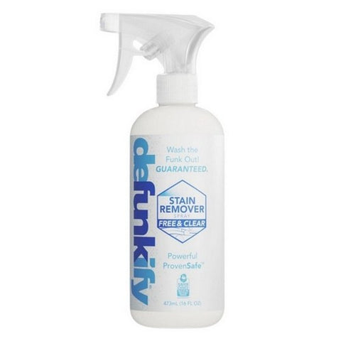 Defunkify, Laundry Stain Remover Spray Free And Clear, 16 Oz (Case Of 6)