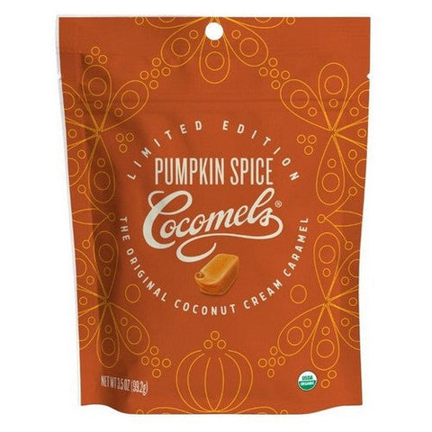 Cocomels, Caramel Coconut Cream Pumpkin Spice, 3.5 Oz (Case Of 6) Cocomels
